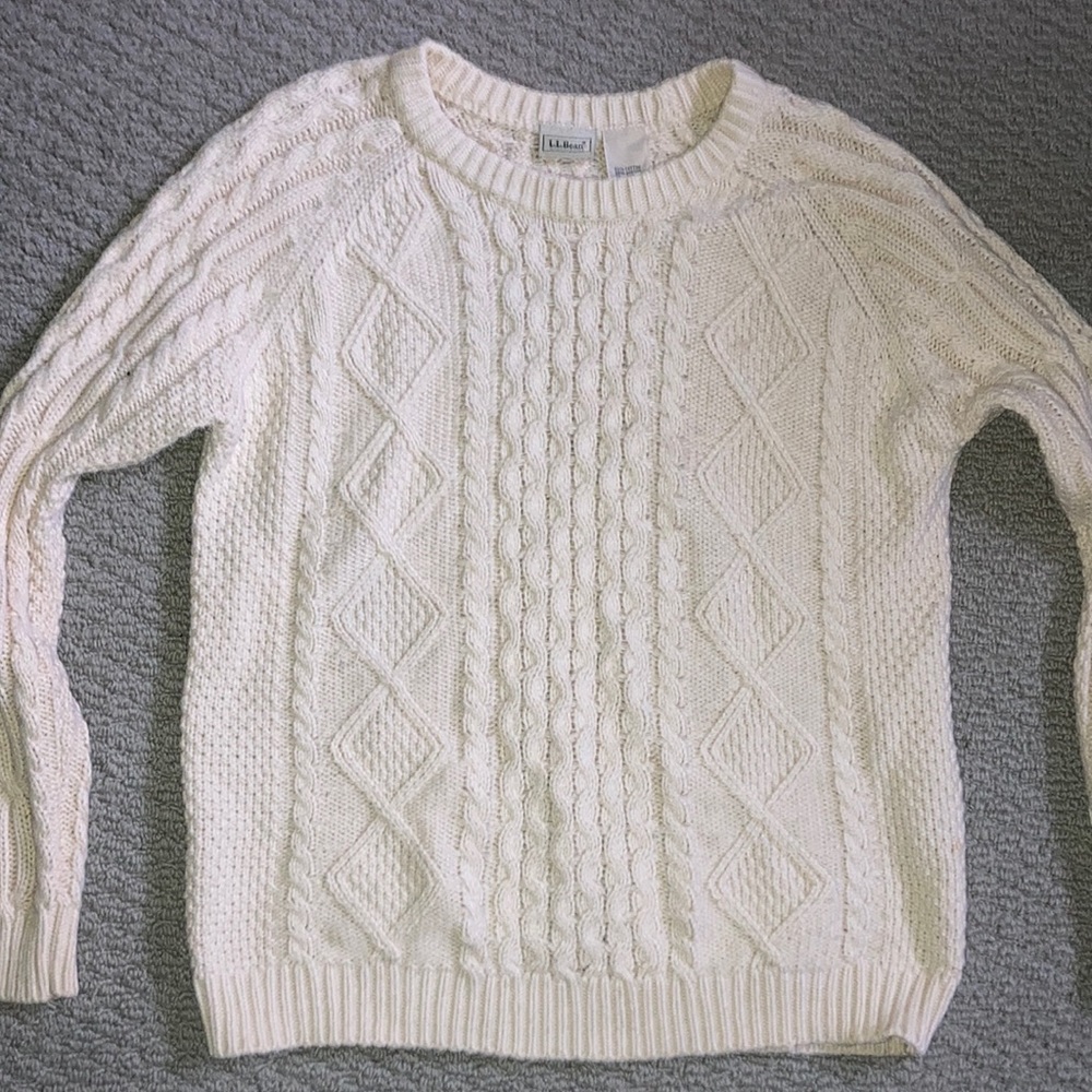 L.L. Bean Cable Knit Sweater